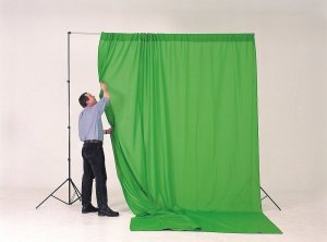 Lastolite Tło Chromakey 3x3.5m Green 2
