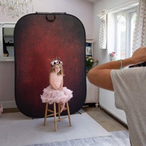 Lastolite Tło Vintage 1.5x2.1m Aubergine/Crimson 7