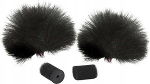 Rycote Rycote Black Lavalier Windjammer - pair 1