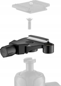 Manfrotto Adapter Arca-Swiss Q6 do głowic kulowych i Befree 2