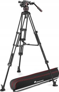 Statyw Manfrotto Zestaw Twin Alu z głowicą 608- środ rozp 1