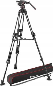 Statyw Manfrotto Zestaw 645 Alu Fast Twin + głowica 608 środ rozp 1