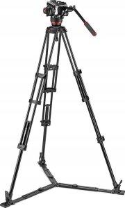 Statyw Manfrotto Zestaw Twin Alu + głowica 504X - dolna rozp 1