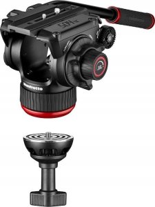 Statyw Manfrotto Zestaw Twin Alu + głowica 504X - dolna rozp 2