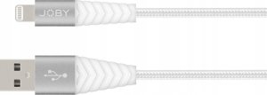 Kabel USB Joby Lightning - USB-A 1.2 m Biały (JB01812-BWW) 3