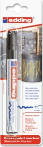 Edding Marker olejowy e-750/1 BL 2-4mm połyskujący 10szt 2