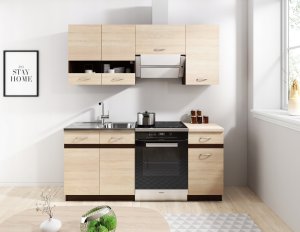 Vivaldi Meble Szafka kuchenna Livia dolna 40 cm (Dąb Sonoma Jasny/Ciemny) 2