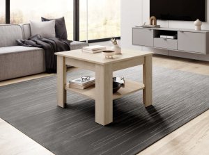 Vivaldi Meble Stolik kawowy MINI (67x67 cm) dąb sonoma 3