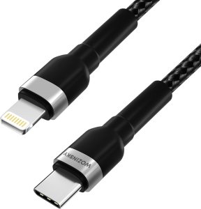 Kabel USB Wozinsky USB-C - Lightning 2 m Czarny (5907769308765) 3