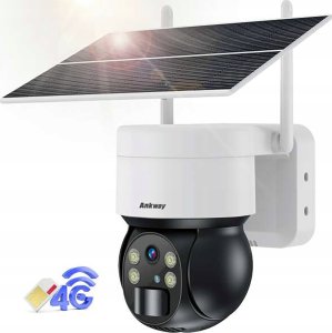 Kamera IP Choetech Kamera Choetech ASC006-4G solarna inteligentna PTZ 4G LTE z panelem słonecznym 5W - biała 1