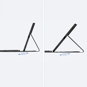 Etui na tablet Dux Ducis Etui z klawiaturą Bluetooth (Seria TK) do Samsung Tab S9 Plus / S9 FE Plus - czarne 7