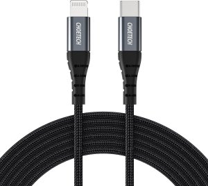 Kabel USB Choetech USB-C - Lightning 2 m Czarny (6971824975932) 2