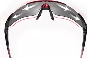 RockBros Okulary rowerowe Rockbros 10001 polaryzujące - czarno-czerwone 1