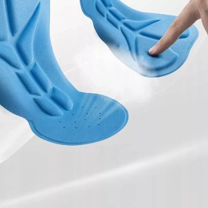 RockBros Spodenki rowerowe Rockbros RK2002M krótkie na szelkach z wkładką M - czarne 9