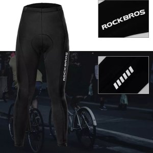 RockBros Spodnie kolarskie Rockbros RK20042XL oddychające z wkładką XXL - czarne 1