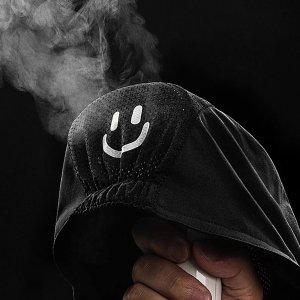 RockBros Czapka kolarska Rockbros 18230005001 z daszkiem - czarna 5