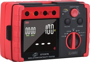 Benetech Miernik rezystancji izolacji i ciągłości GT5307B 7