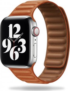 Tech Craft Magnetyczna bransoleta do Apple Watch ( 38 / 40 / 41 MM ) brązowy 1