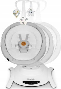 Lionelo Kołyska bujaczek Bella Set Grey Concrete Lionelo 20