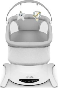 Lionelo Kołyska bujaczek Bella Set Grey Concrete Lionelo 4