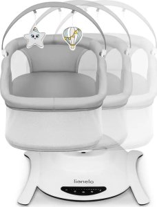 Lionelo Kołyska bujaczek Bella Set Grey Concrete Lionelo 7