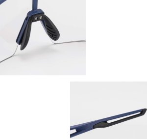 RockBros Okulary rowerowe fotochromowe z filtrami UV 400 UVA i UVB niebieskie ROCKBROS 3