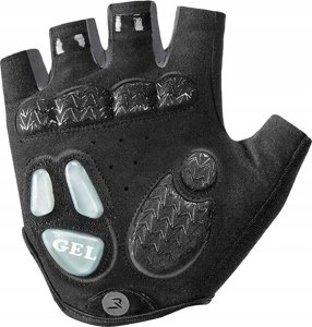 RockBros Rękawiczki rowerowe z wkładkami żelowymi rozmiar M szare ROCKBROS 4