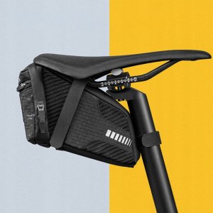 RockBros Torba rowerowa wodoodporna mocowana pod siodełko pojmność 1.5L czarna ROCKBROS 7