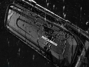 RockBros Twarda torba rowerowa wodoodporna mocowana pod ramę 1.5L czarna ROCKBROS 15