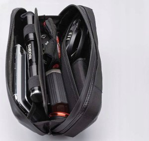 RockBros Twarda torba rowerowa wodoodporna mocowana pod ramę 1.5L czarna ROCKBROS 18