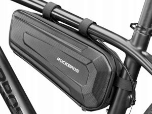 RockBros Twarda torba rowerowa wodoodporna mocowana pod ramę 1.5L czarna ROCKBROS 20