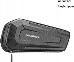 RockBros Twarda torba rowerowa wodoodporna mocowana pod ramę 1.5L czarna ROCKBROS 23