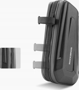 RockBros Twarda torba rowerowa wodoodporna mocowana pod ramę 1.5L czarna ROCKBROS 3