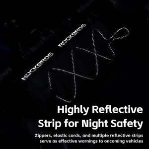 RockBros 2w1 Torba rowerowa na kierownicę z paskiem na ramię 1.5L czarna ROCKBROS 2