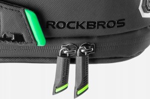 RockBros Torba rowerowa na telefon narzędzia pod siodełko z szybkozłączką czarna ROCKBROS 5