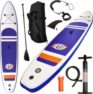 Ikonka SUP Deska pompowana z akcesoriami Paddleboard 380cm 160kg 1