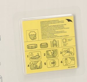 Bestway BESTWAY 36237 Kółko do pływania koło dmuchane palmy liście niebieski max 90kg 12