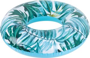 Bestway BESTWAY 36237 Kółko do pływania koło dmuchane palmy liście niebieski max 90kg 10