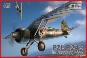 Ibg Model plastikowy PZL P.24g Greek Service Ibg 1