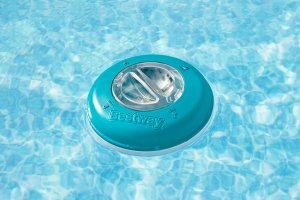 Bestway Pływak Dozownik Chemii do wody basenowej 16,5cm BESTWAY + Regulacja tempa uwalniania 2