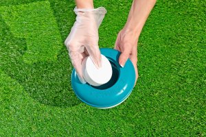 Bestway Pływak Dozownik Chemii do wody basenowej 16,5cm BESTWAY + Regulacja tempa uwalniania 5