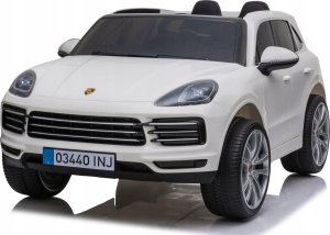 Porsche Cayenne S Autko na akumulator dla dzieci Lakier Biały 12