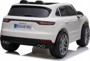 Porsche Cayenne S Autko na akumulator dla dzieci Lakier Biały 3