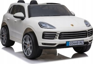 Porsche Cayenne S Autko na akumulator dla dzieci Lakier Biały 5