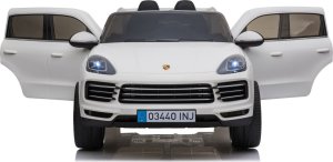 Porsche Cayenne S Autko na akumulator dla dzieci Lakier Biały 6