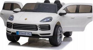 Porsche Cayenne S Autko na akumulator dla dzieci Lakier Biały 7