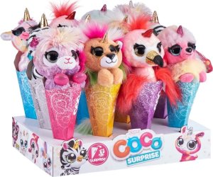Triton Pluszak w rożku Fantasy karton 24 sztuki ZURU Coco Surprise 13