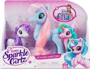 Figurka Triton Figurki Błyszczący jednorożec karton 6 sztuk ZURU Sparkle Girlz 1