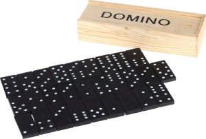 PrzydaSie Domino 28 X Drewniane Klocki Gra Rodzinna Pudełko 15