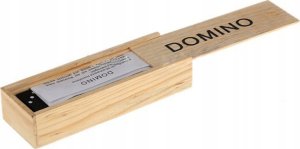 PrzydaSie Domino 28 X Drewniane Klocki Gra Rodzinna Pudełko 16